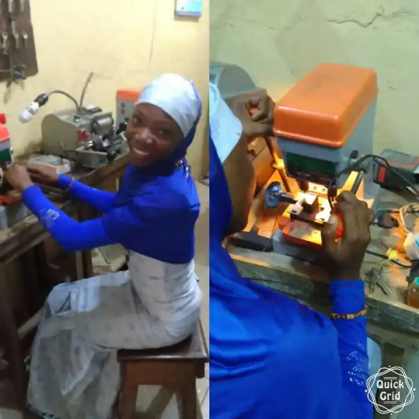 Meet Fatimah, An Undergraduate That Cuts Keys For A Living